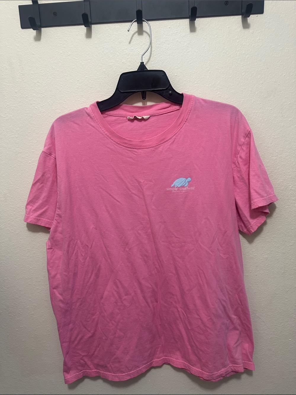 Simply Southern Pink Short-Sleeve Logo Tee